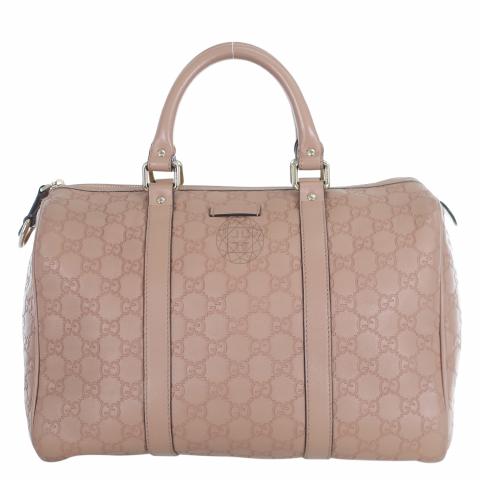 Gucci guccissima boston outlet bag